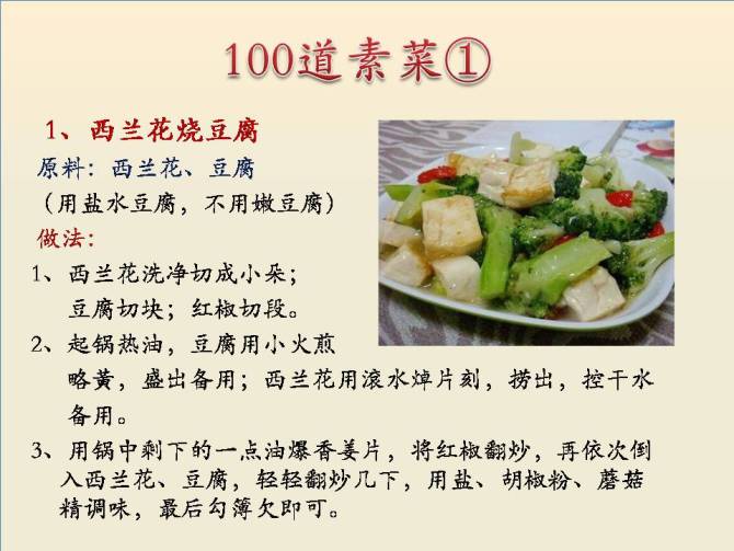 100道简单易学的素菜(图片版)